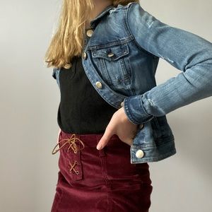hollister jean jacket